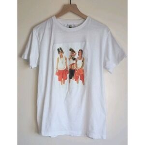 Vintage Cross Colours TLC Graphic T Shirt M 90s Y2K Hip Hop Streetwear